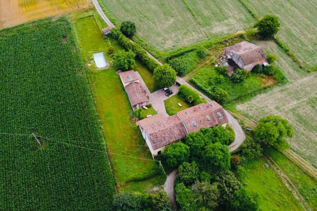 La Casa Nei Campi Villa Badia Pavese Buitenkant foto