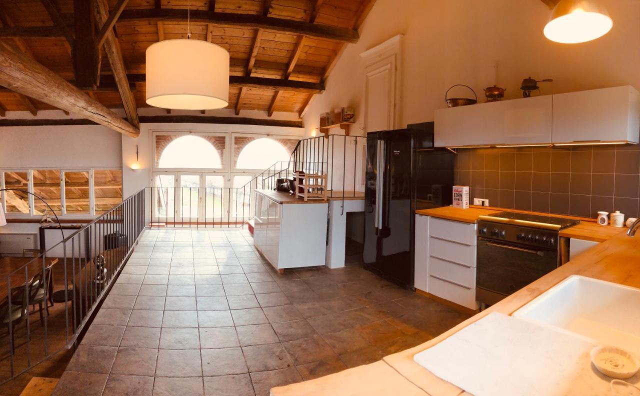 La Casa Nei Campi Villa Badia Pavese Buitenkant foto